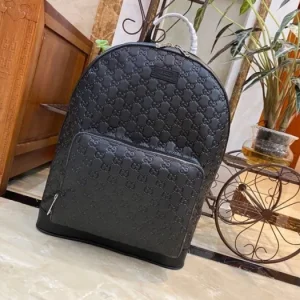 Replica GUCCI MEDIUM GG BACKPACK WITH TAG - premium 1:1 fake handbag model