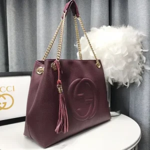 Replica GUCCI SOHO HANDBAG - near-authentic luxury replica handbag