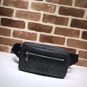 Replica Gucci Waist Bag Black - 1:1 designer replica handbag