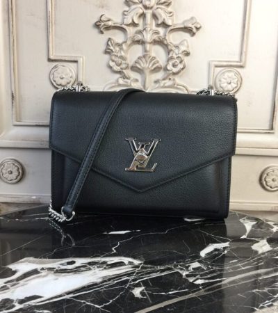 Replica Louis Vuitton My Lock Black - 1:1 designer replica handbag