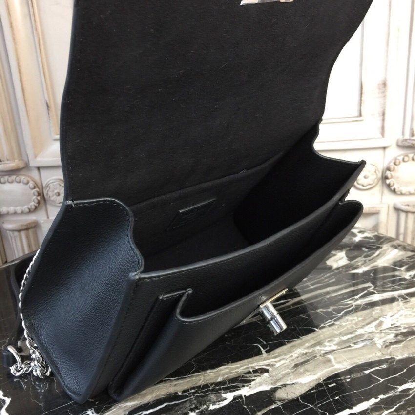 Replica Louis Vuitton My Lock Black - premium 1:1 fake handbag model