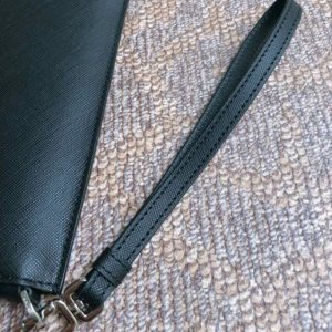 Replica Prada Large Pouch White Line - near-authentic luxury replica handbag