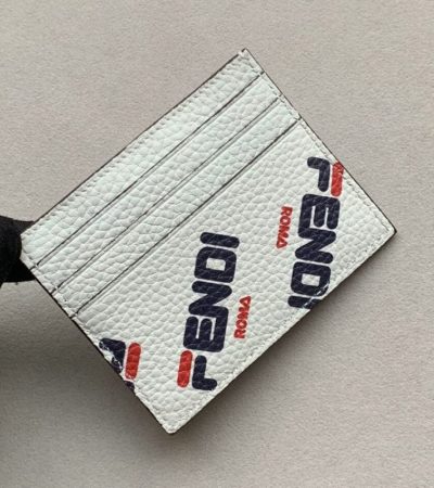 Replica Fendi Card Holder White - top-rated replica designer bag