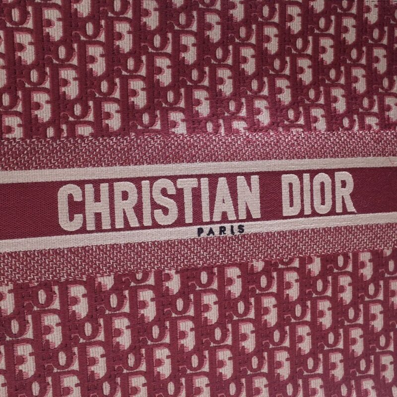 Replica Dior Tote Book Red Print - near-authentic luxury replica handbag