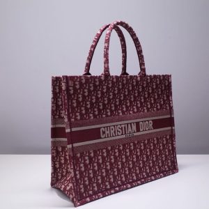 Replica Dior Tote Book Red Print - ultra-realistic fake designer tote