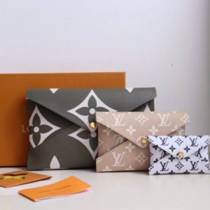 Replica Louis Vuitton Kirigami Pochette Pouch Nude - premium 1:1 fake handbag model