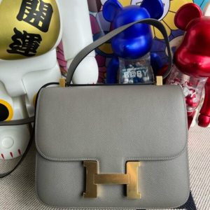 Replica Hermes Constance 18cm Grey - best-selling designer handbag dupe