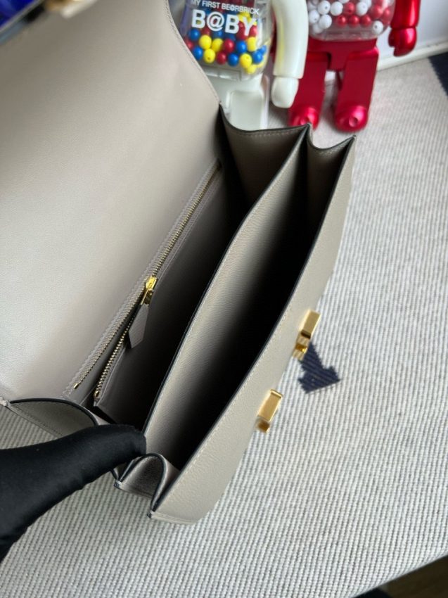 Replica Hermes Constance 24cm Gris Ashpite - best quality luxury bag dupe