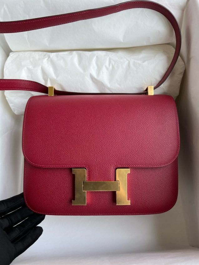 Replica Hermes Constance 24cm Red - high-quality designer bag clone