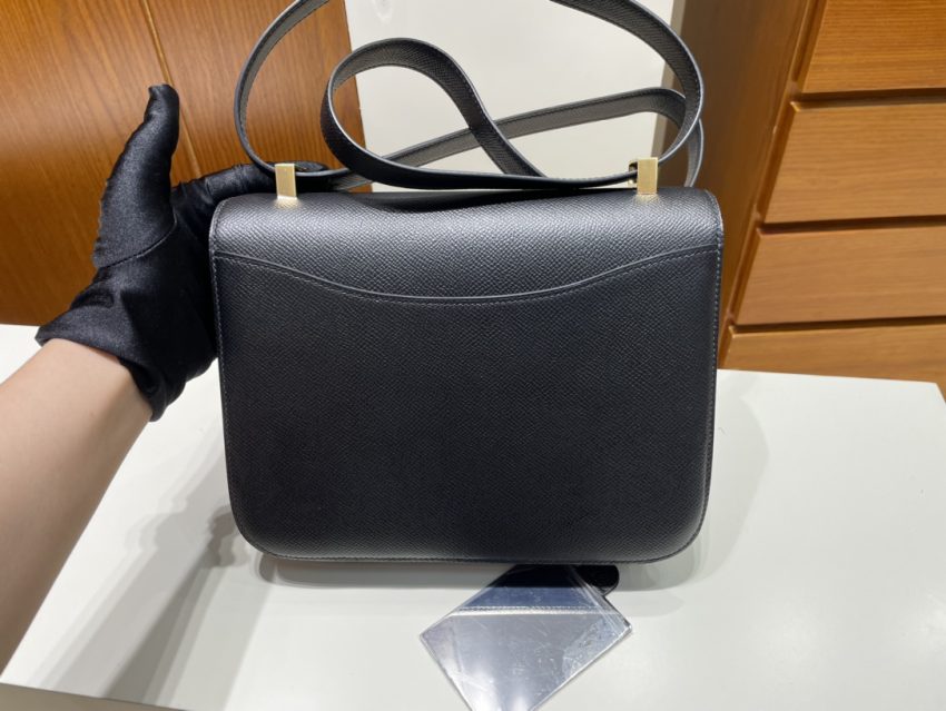 Replica Hermes Constance 24cm Black - top-rated replica designer bag