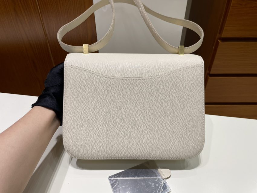 Replica Hermes Constance 24cm Creamy White - top-rated replica designer bag