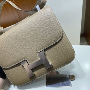 Replica Hermes Constance 24cm Etoupe - premium 1:1 fake handbag model