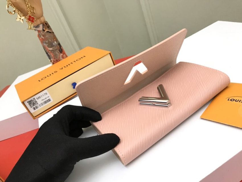 Replica Louis Vuitton Twist Wallet Pink - elite superclone designer purse
