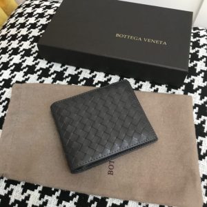 Replica Bottega Veneta Intrecciato Bi-Fold Wallet - top-tier luxury replica shoulder bag