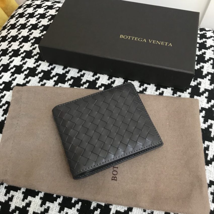 Replica Bottega Veneta Intrecciato Bi-Fold Wallet - top-tier luxury replica shoulder bag