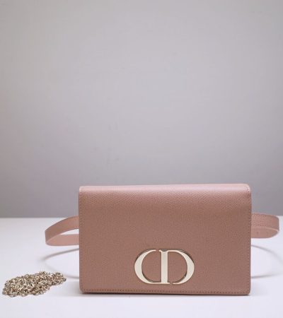 Replica Dior 30 Montaigne Pouch Pink - elite superclone designer purse