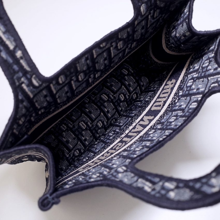 Replica Dior Tote Book Mini CD Black - premium 1:1 fake handbag model