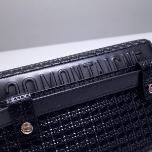 Replica Dior 30 Montaigne Pouch Black - top-rated replica designer bag