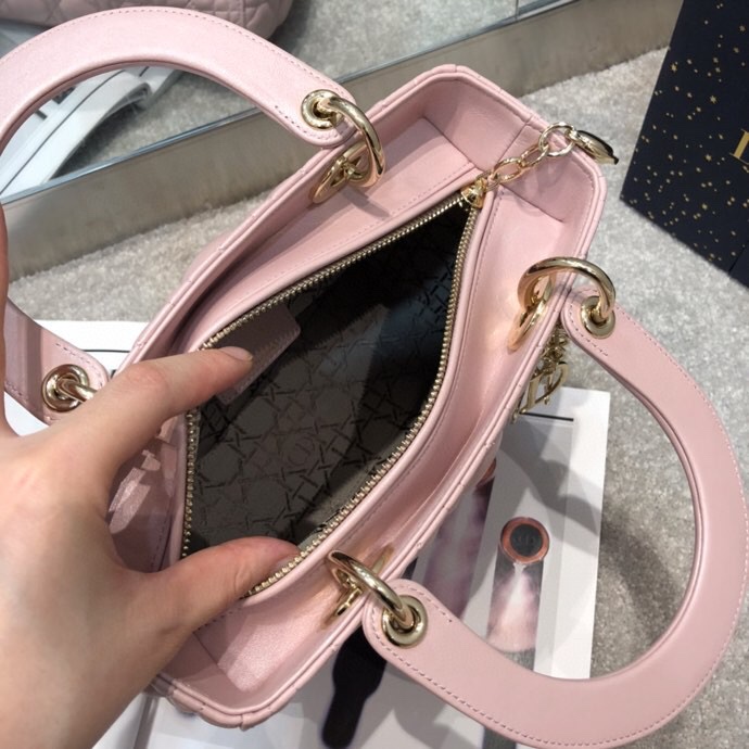 Replica Lady Dior Large Pink - best-selling designer handbag dupe