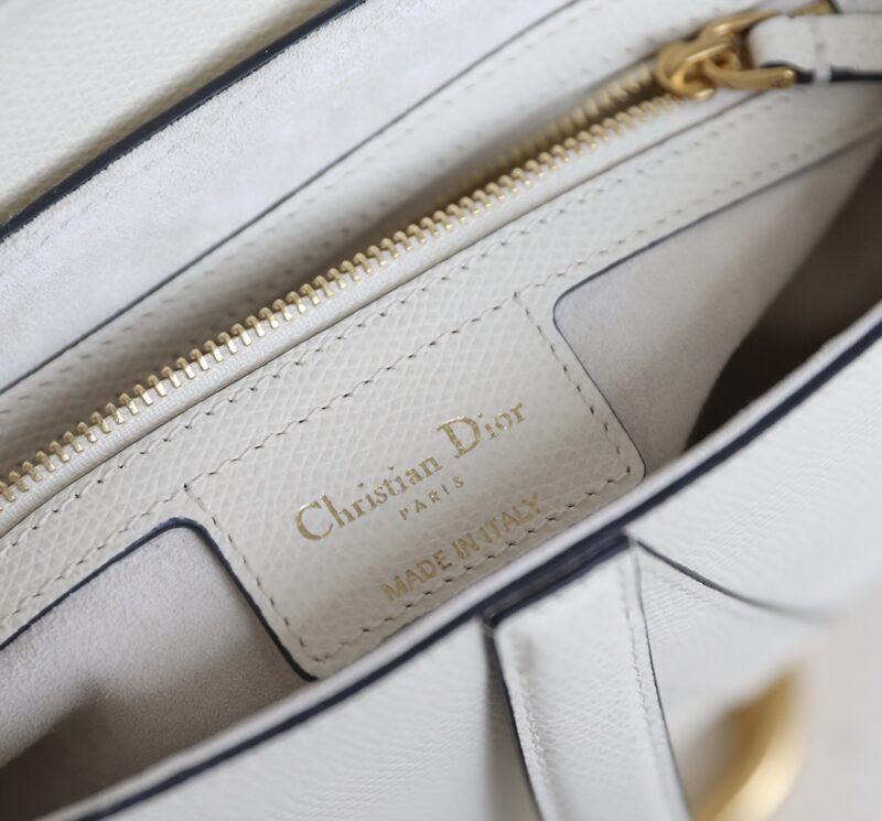 Replica Dior Saddle White Wool - elite superclone designer purse