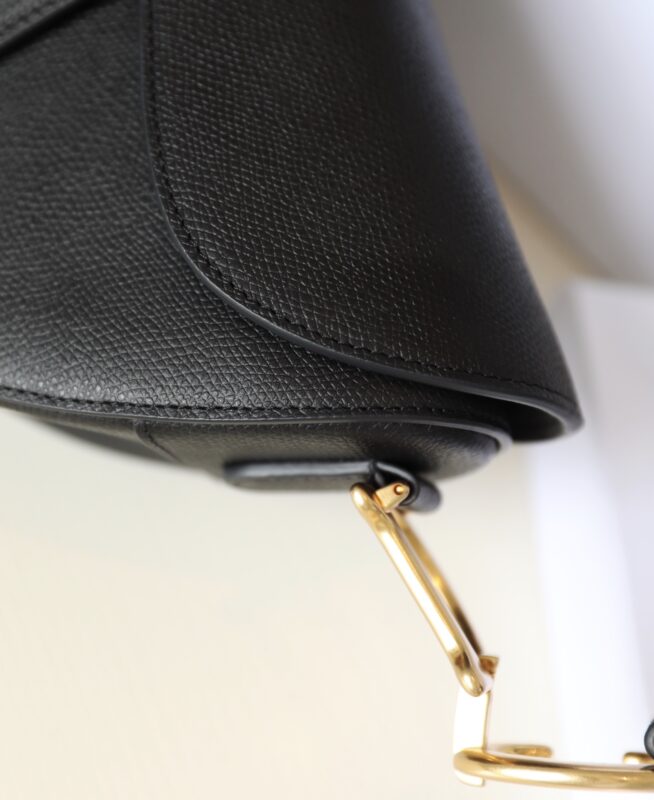 Replica Dior Saddle Bag Black - authentic-look luxury purse replica