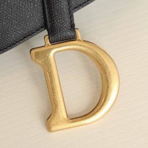 Replica Dior Saddle Bag Black - best quality luxury bag dupe