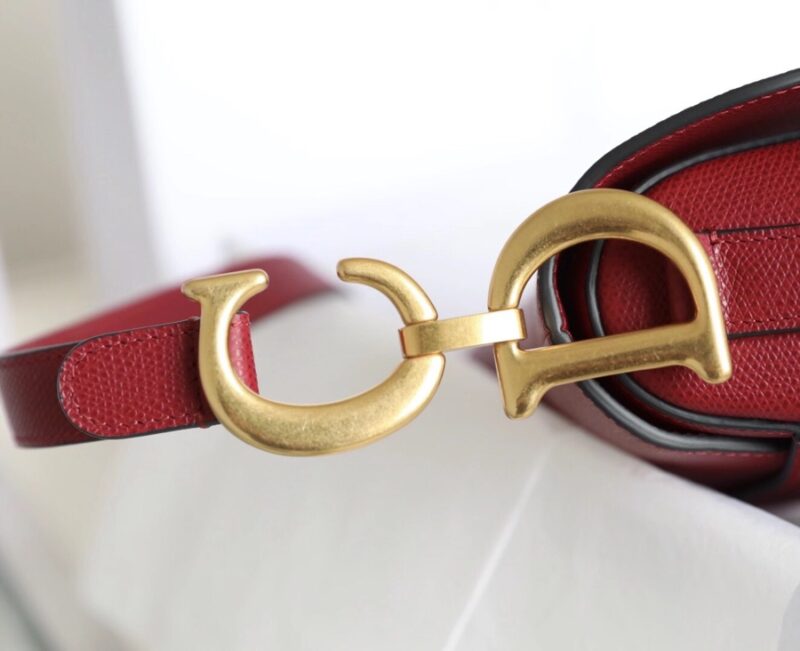 Replica Dior Saddle Bag Red - top-tier luxury replica shoulder bag