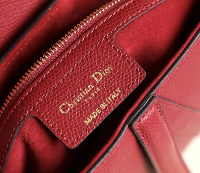 Replica Dior Saddle Bag Red - premium 1:1 fake handbag model