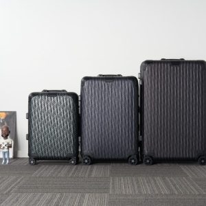Replica Rimowa & Dior Suitcase Black - premium 1:1 fake handbag model