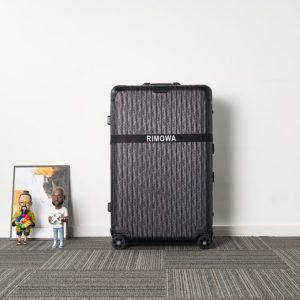 Replica Rimowa & Dior Suitcase Black - high-accuracy replica luxury purse