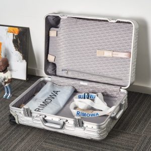 Replica Rimowa & Dior Suitcase Silver - 1:1 designer replica handbag