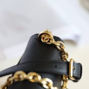 Replica Dior 30 Montaigne Black Grain - 1:1 designer replica handbag