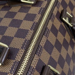 Replica Louis Vuitton Speedy Brown Grid - near-authentic luxury replica handbag