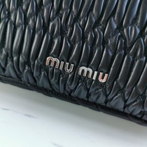 Replica Miu Miu Crystal Handbag Black - near-authentic luxury replica handbag