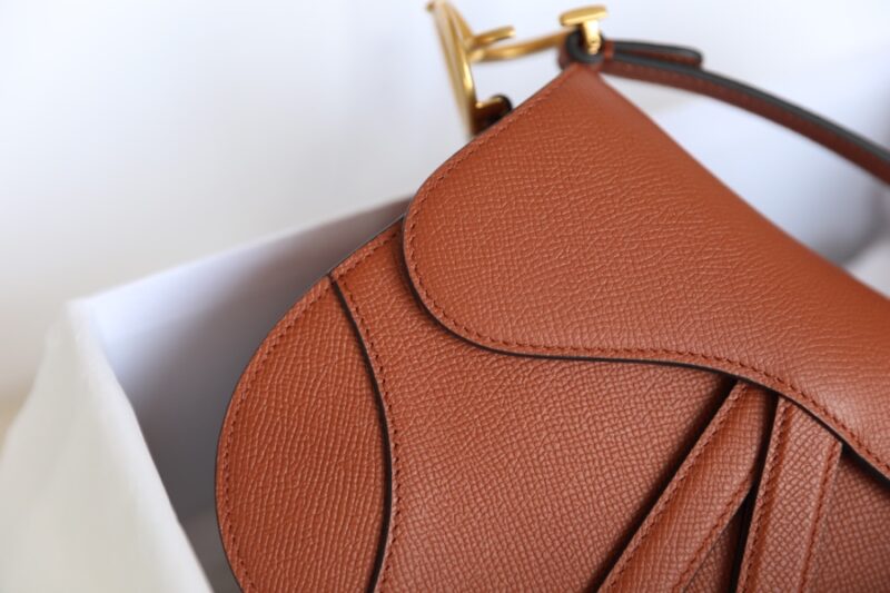 Replica Dior Saddle Bag Brown - 1:1 designer replica handbag