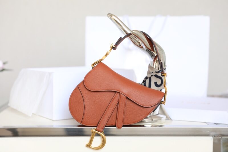 Replica Dior Saddle Bag Brown - best quality luxury bag dupe