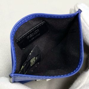 Replica Fendi Card Holder Blue - premium-grade designer purse dupe