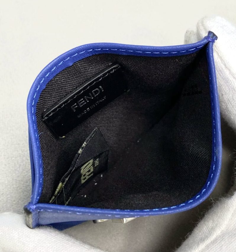 Replica Fendi Card Holder Blue - premium-grade designer purse dupe