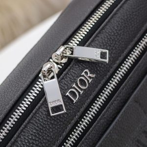 Replica Dior Safari Bag with Strap Black - near-authentic luxury replica handbag