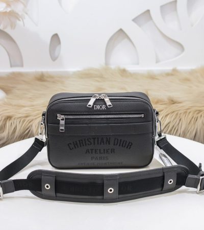 Replica Dior Safari Bag with Strap Black - top-rated replica designer bag