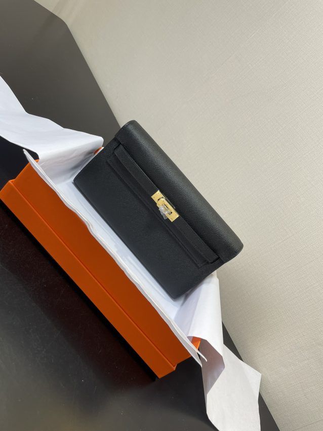 Replica Hermes Kelly Elan Black - realistic designer-inspired fake bag