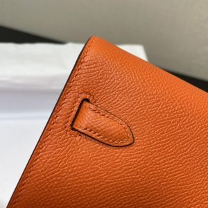 Replica Hermes Kelly Elan Orange - premium-grade designer purse dupe