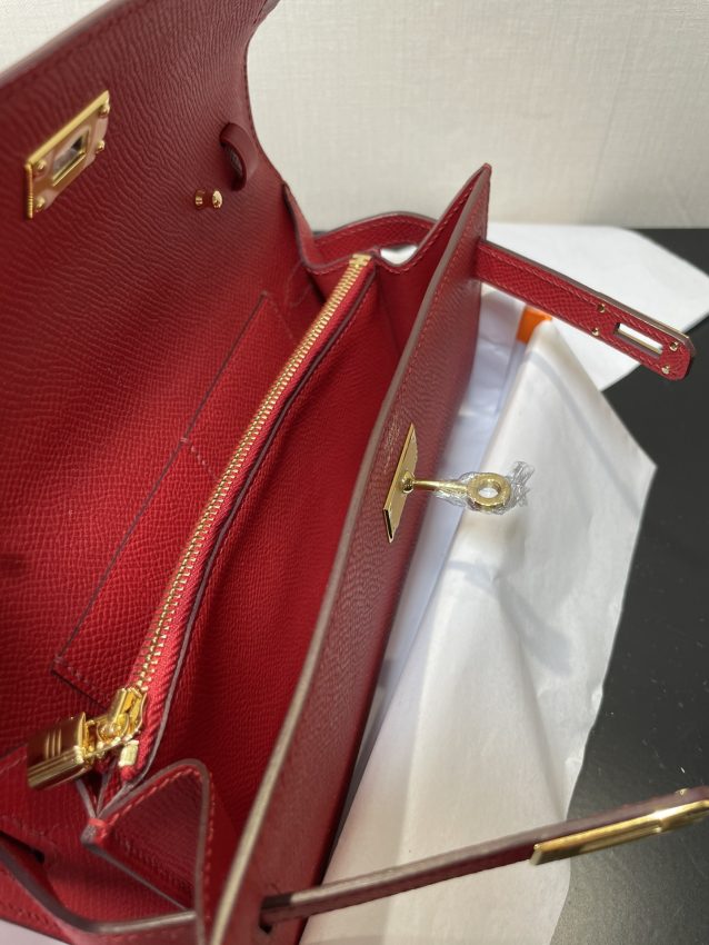 Replica Hermes Kelly Elan Red - high-end fake designer purse