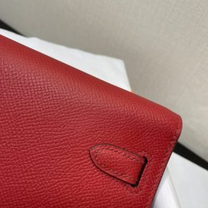 Replica Hermes Kelly Elan Red - elite superclone designer purse