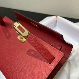 Replica Hermes Kelly Elan Red - premium 1:1 fake handbag model