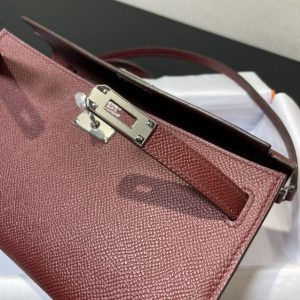 Replica Hermes Kelly Elan Bordeaux - premium-grade designer purse dupe