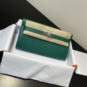 Replica Hermes Kelly Elan Green - premium 1:1 fake handbag model