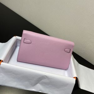 Replica Hermes Kelly Elan Pink - best quality luxury bag dupe
