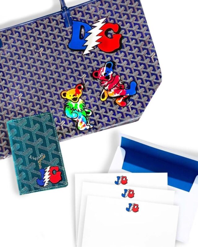 Custom Goyard Bag Replica — Personalized Goyardine Canvas Design