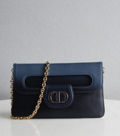 Replica Dior Double Bag Blue - elite superclone designer purse
